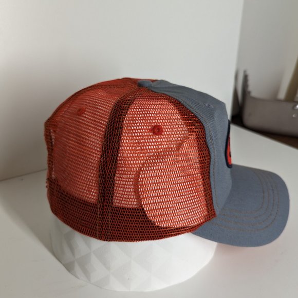 Von Dutch Classic Trucker Hat - NWT - Burnt Orange and Grey - Picture 4 of 12